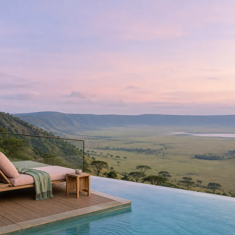 Crater lodge Tanzania: elevated luxury on the rim of Ngorongoro