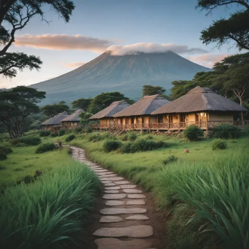 Luxury lodges near Kilimanjaro: premium safari experiences and breathtaking views