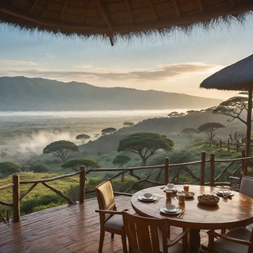 An elevated stay at Ngorongoro Crater Lodge in Tanzania