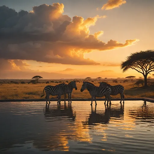 When is the great migration in Tanzania for an unforgettable luxury safari stay